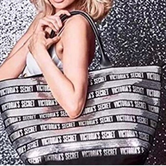 Victoria’s Secret Sequin Tote NWT - Picture 1 of 10